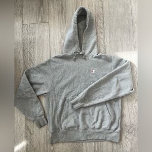 Champion grey hoodie